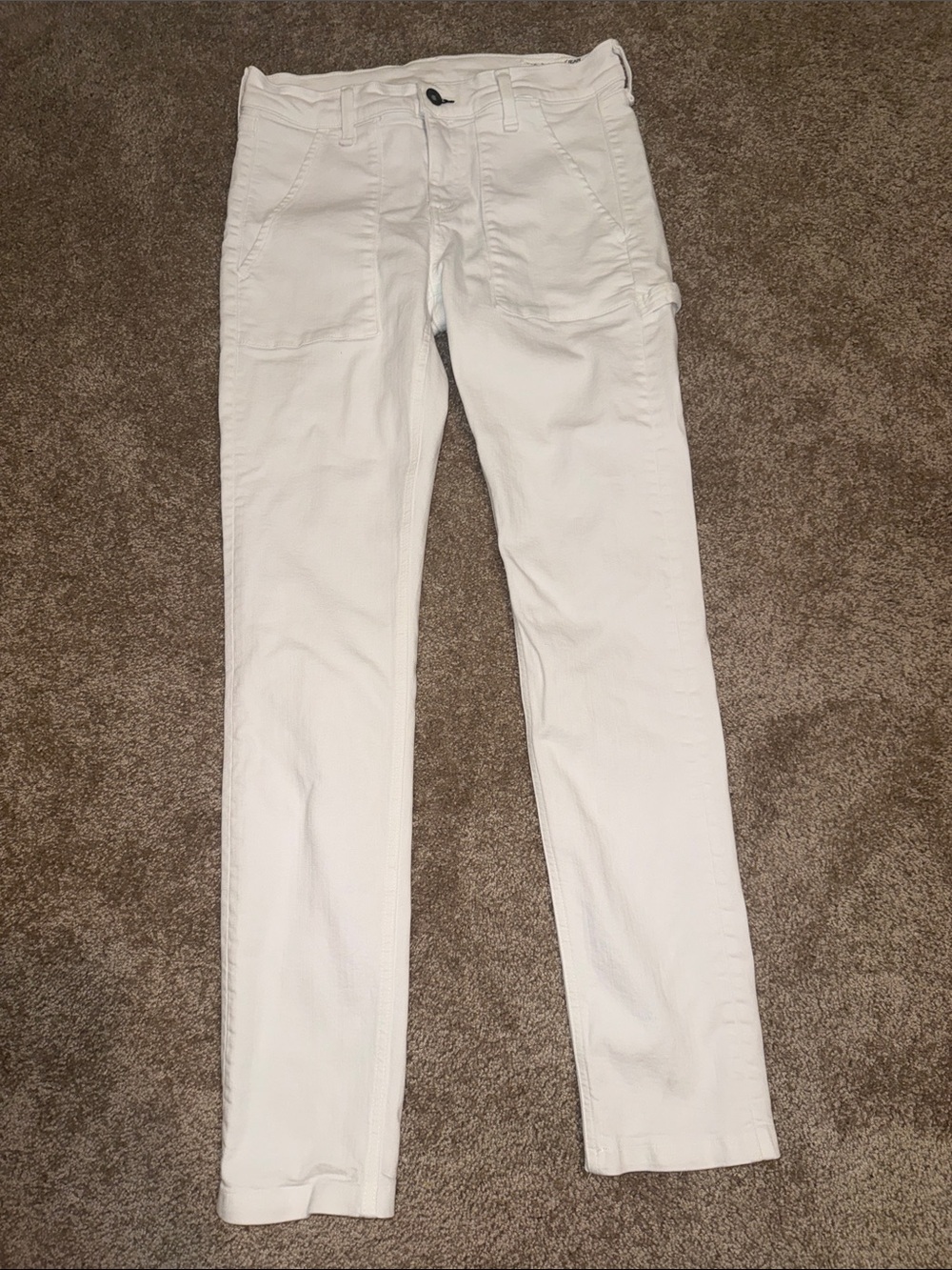 rag & bone Optic White Slim Painter Jeans - size 26. MM